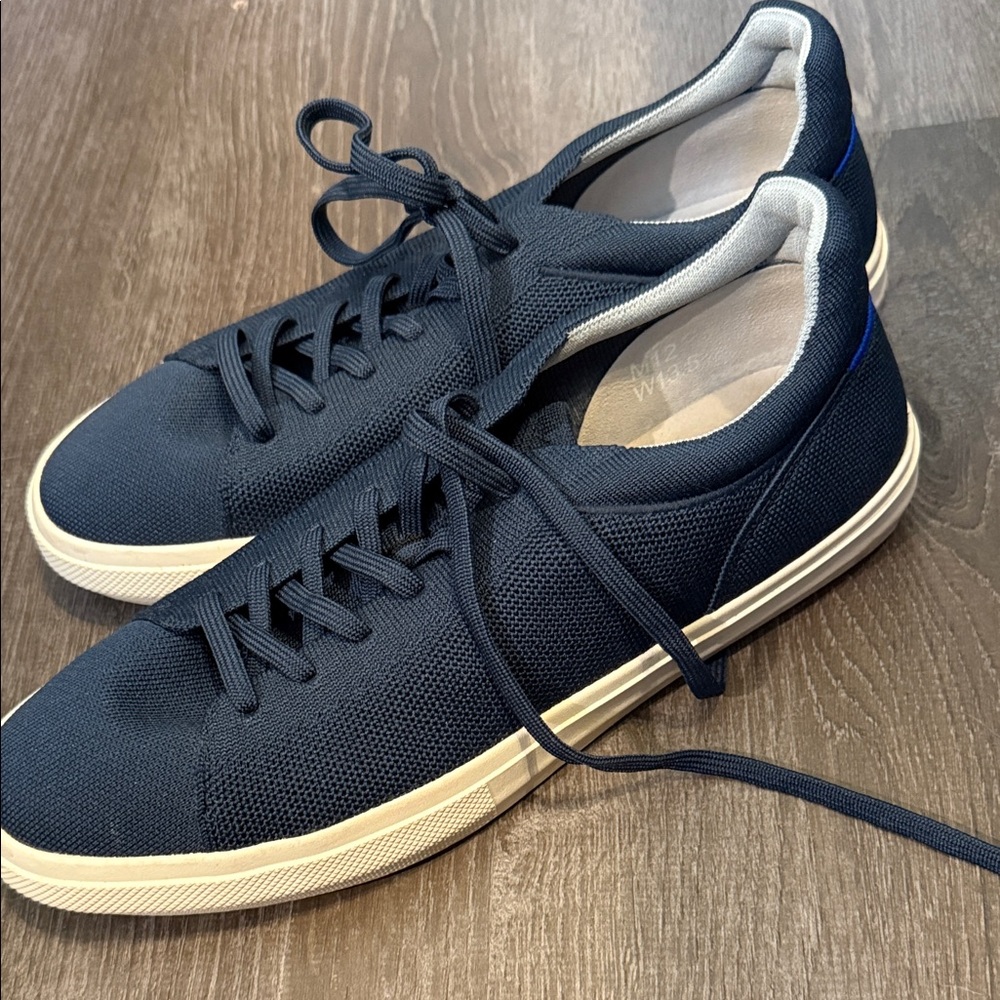 Rothy's Dark Blue Knit Sneakers
